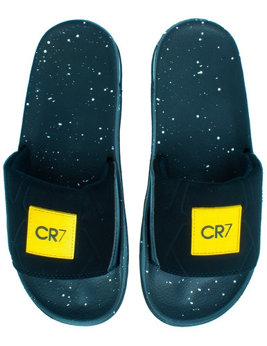 Imagen 3 de 4 de Sandalias Casual Cr7 Negro Cr707nd Moletto