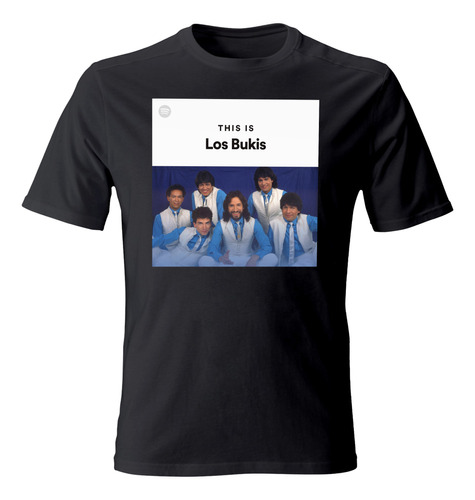 Playera Los Bukis, Camiseta Grupero Clásico