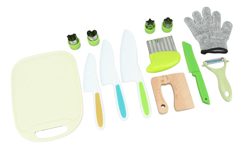 Juego De Cuchillos Para Niños Pequeños Para Pelador De Cocin