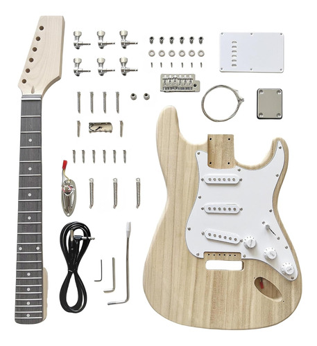 Kit De Guitarra Eléctrica Diy Estilo St, Diy Construye...