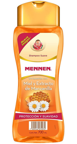 Mennen Shampoo Suave Cn Néctar Miel Manzanilla 700ml Familia