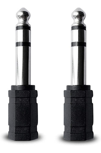 Conector De Estéreo De Audio De 0,250 En Macho Un 0,138 En H