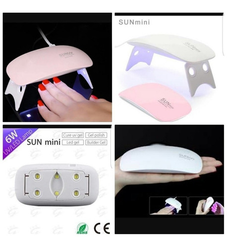 Cabina para uñas SUNUV mini pink 110V/220V
