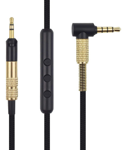 Cable De Extension De Repuesto De Audio Con Microfono