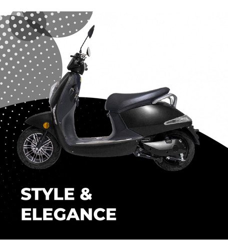Moto Eléctrica Sunra Grace Batería De Litio Promo Al 3/6