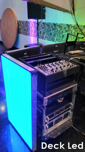 Imagen 8 de 10 de Cabina Dj Pixel Led En Vivo (2.00m X 1.00m)-deck Led Quilmes