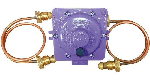 Regulador Para Tubo 2 Flexible. 45 Kgs, Gas Envasado