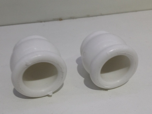 Arremate Plastico Branco Para Cortina