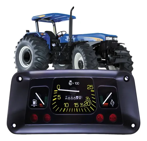 Tractor Panel De Instrumentos Painel Instrumentos Trator P/ Ford New Holland 115059003r Preto ...
