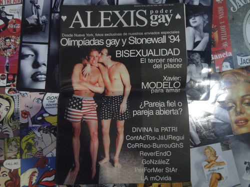 Revista Alexis Poder Gay - Año 1 N°2 Jauregui Peter Pank 