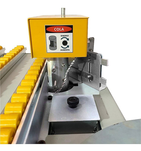 Imagem 10 de 10 de Coladeira De Borda Compacta Mesa Roletada 220v Única Cp50