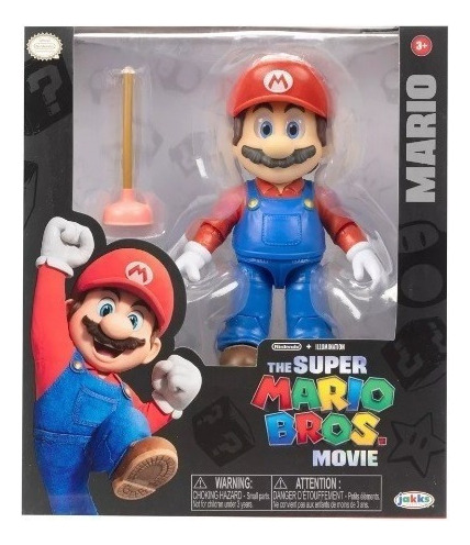 Muñeco Mario Bros Original 13 Cm La Pelicula Figura Accion