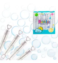 Comprar 96 Mini Burbujeros Corazón Blancos Recuerdo Boda Fiesta Blanco