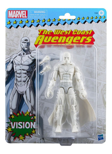 Vision (white) The West Coast Avengers, Marvel Legends Retro