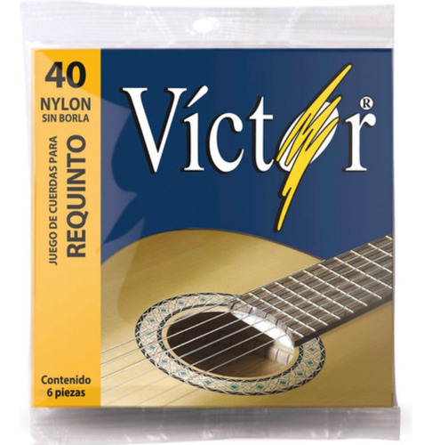 Cuerdas Víctor Para Requinto Nylon Vcre-40  