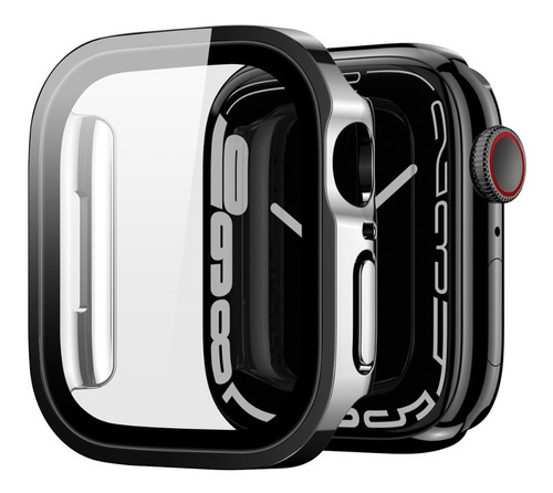 Capa Case Anti Impacto Dux Hamo Pc Para Apple Watch 7 (41mm)