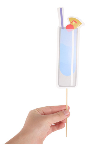 Juego De Accesorios Fotográficos Para Fiestas De Hawái, 12 P