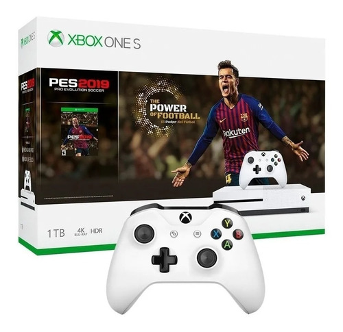 Xbox One S 1tb Consola Pes2019 4k Original Dia Del Niño