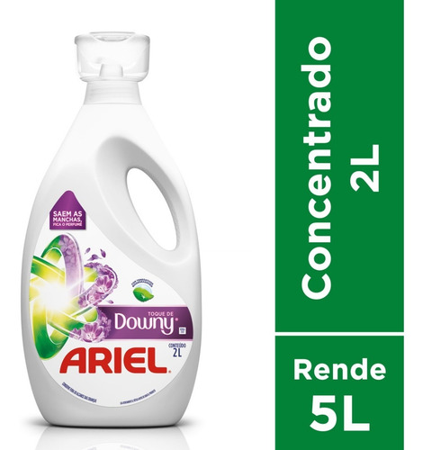 Sabão Líquido Concentrado Ariel Com Toque De Downy 2l