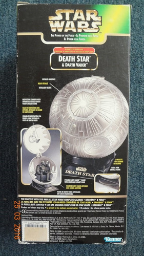 Death Star & Darth Vader Star Wars Potf Kenner 1998 (Usado)