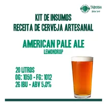 Comprar Kit De Insumos Cerveja American Pale Ale Lemondrop 20 Litros