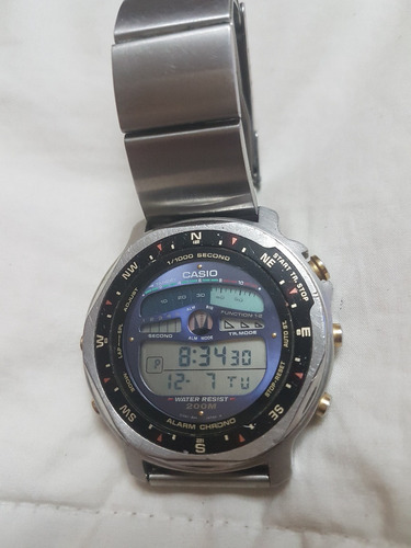 Reloj De Pulsera Vintage Casio Str-2000 Alarm Chrono