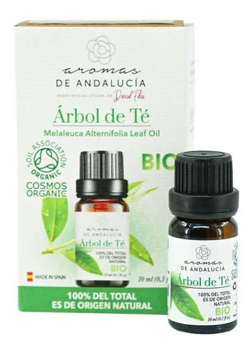 Aceite Esencial Bio Andalucia Aroma A Arbol De Té 10 Ml