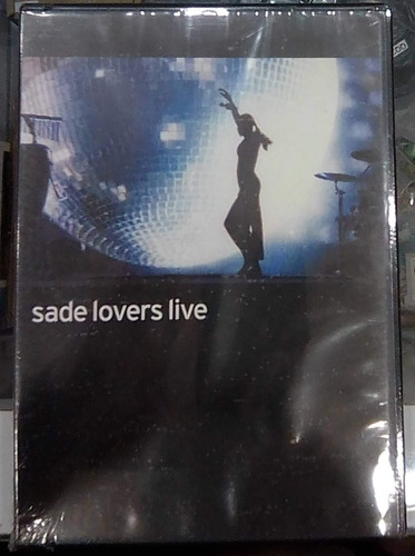 Sade. Lovers Live. Dvd Org Usado. Qqf. Ag.