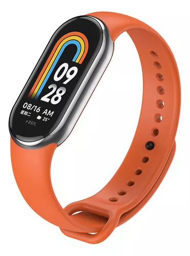 Correas para Mi Band 6/Mi Band 5, correa de reloj inteligente de silicona  antipérdida diseñada accesorios pulsera ajustable para Xiaomi Mi Band