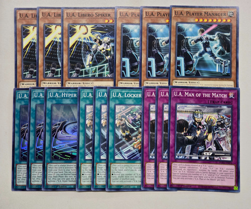 Set U.a. Hyper Stadium + Manager + Match Phra-en Yugioh (Usado)