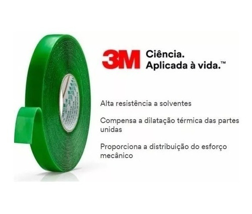 Fita Dupla Face 3m Vhb 19mm X 20m 4910