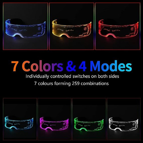 Lentes Show Robot Anteojos Premium Iron Future Eventos X 12