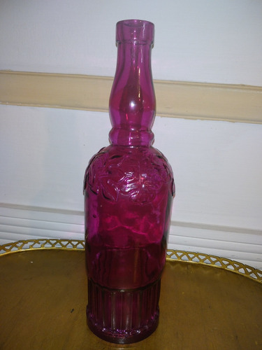Botella De Colección Labrada
