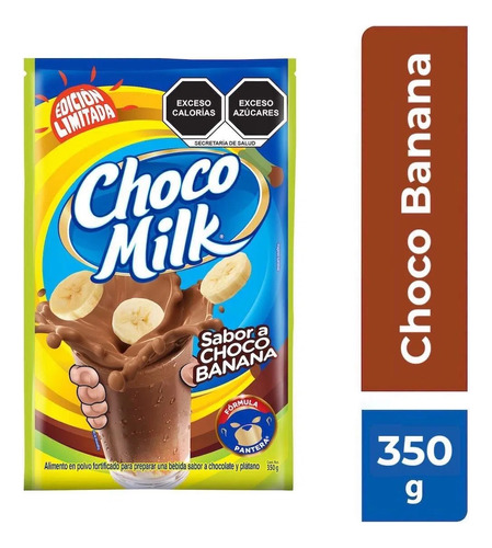 Choco Milk Sabor Choco Banana Edición 350g