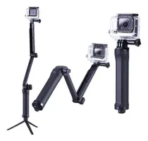 Comprar Soporte Gopro Hero 6 7 8 Tripie 3 Way Monopod Selfie Stick 