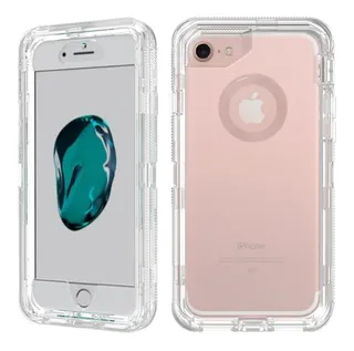 Funda Case Transparent Para iPhone 6/7/8/plus Usorudo 3 En 1