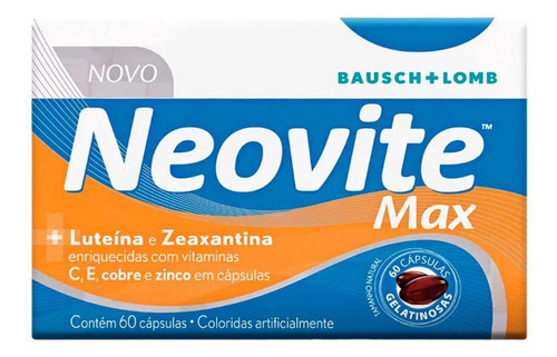 Neovite Max Com 60 Gelatinosas Cápsulas
