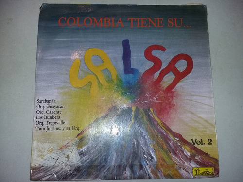 Lp Orquesta Tropivalle Sarabanda Orquesta Caliente Salsa