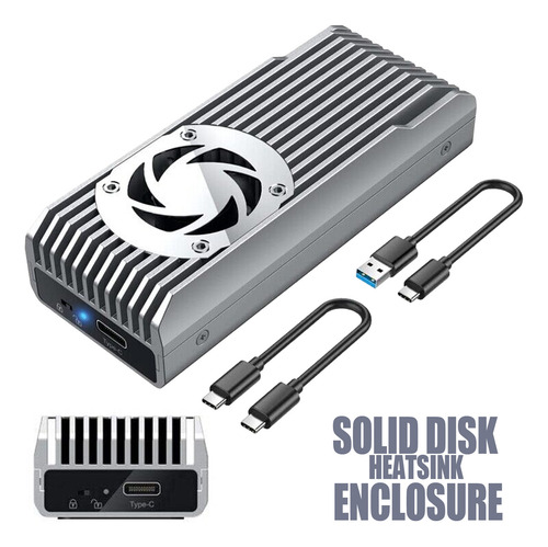 Dissipador De Calor M.2 Nvme Ssd Cooler Para 2230-2280 Ssds