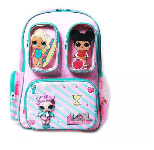 Mochila Lol Surprise 18 Pulgadas Espalda 14bb