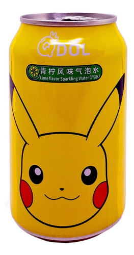 Pokemon - Gaseosa / Lata Coleccionable Sabor Lima 330 Ml.