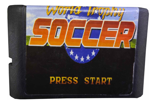 Cartucho World Trophy Soccer | Para 16 Bits Retro -mg-