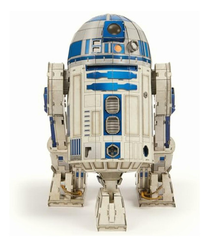 4d Build, Kit De Maqueta De Cartulina De R2-d2 De Star Wars,