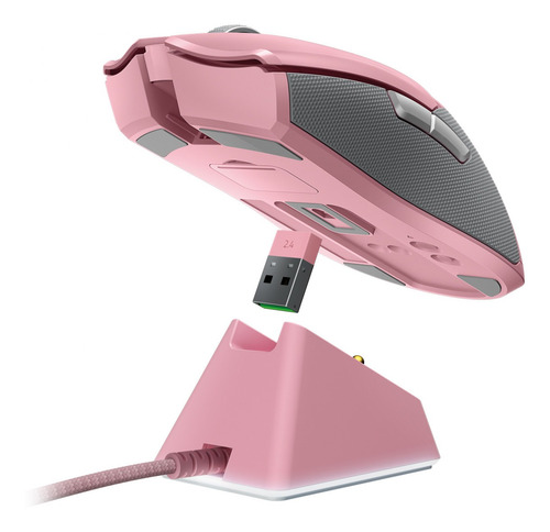 Imagem 4 de 4 de Mouse Gamer Razer Viper Ultimate Chroma Wireless Quartz