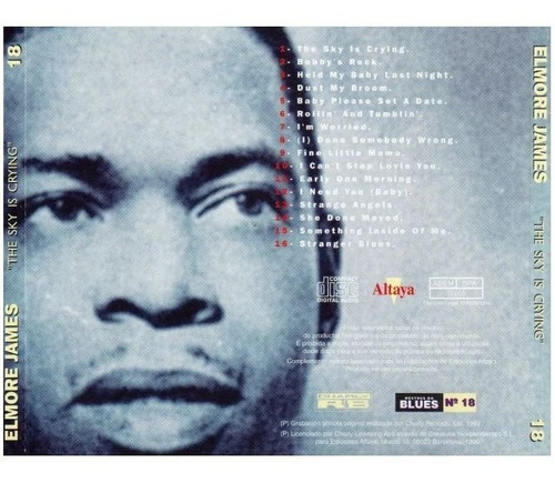 Cd Mestres Do Blues Nº 18 Elmore James - The Sky Is Crying