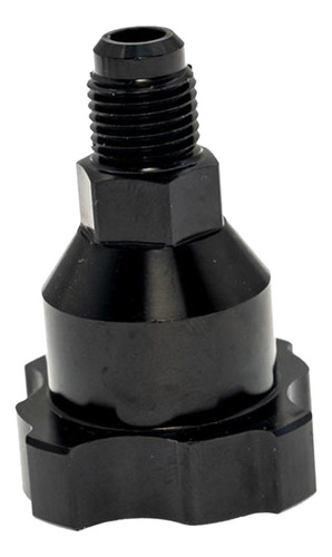 3 Conector De Taza Para Pintura En Rosca 1p Negra De 10 Mm
