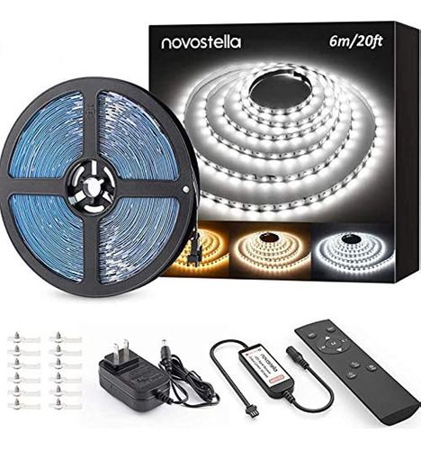 Novostella 20ft Tunable White Kit De Luz De Tira De Led Regu