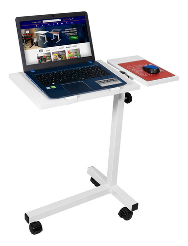 Mesa Apoio Notebook Trabalhar Em Pé Ou Sentado C/ Regulagem