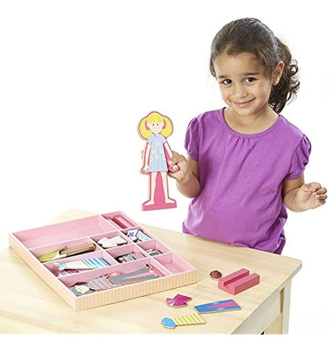 Conjunto De Disfraces Magnéticos De Melissa Y Doug Abby Y Em