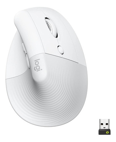 Fpc Mouse Logitech Lift Vertical Ergonómico Bluetooth Bolt Color Blanco
